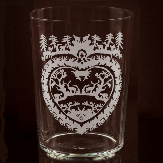 Skye tumbler Woodland Heart large